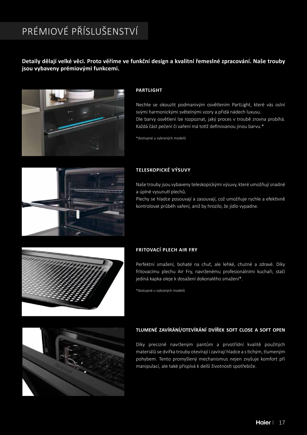 Leták ASKO nábytek leták - Spotřebiče Haier - strana 17