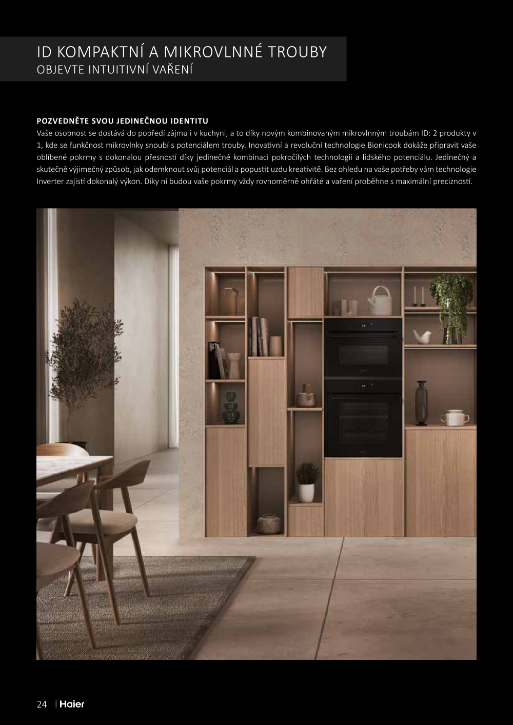 Leták ASKO nábytek leták - Spotřebiče Haier - strana 24