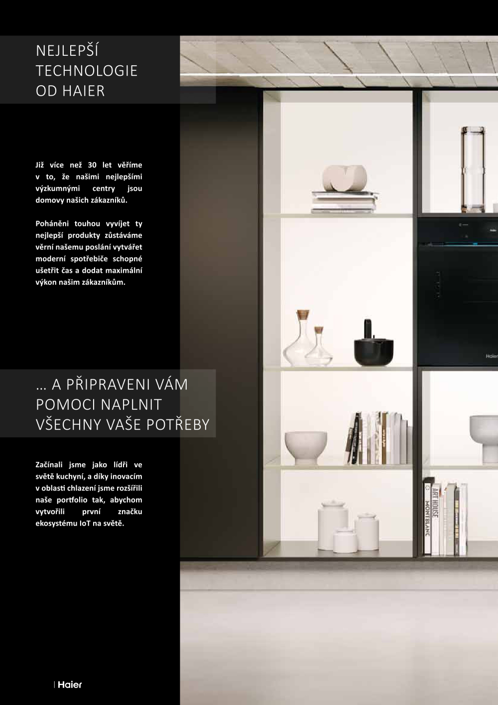 Leták ASKO nábytek leták - Spotřebiče Haier - strana 2