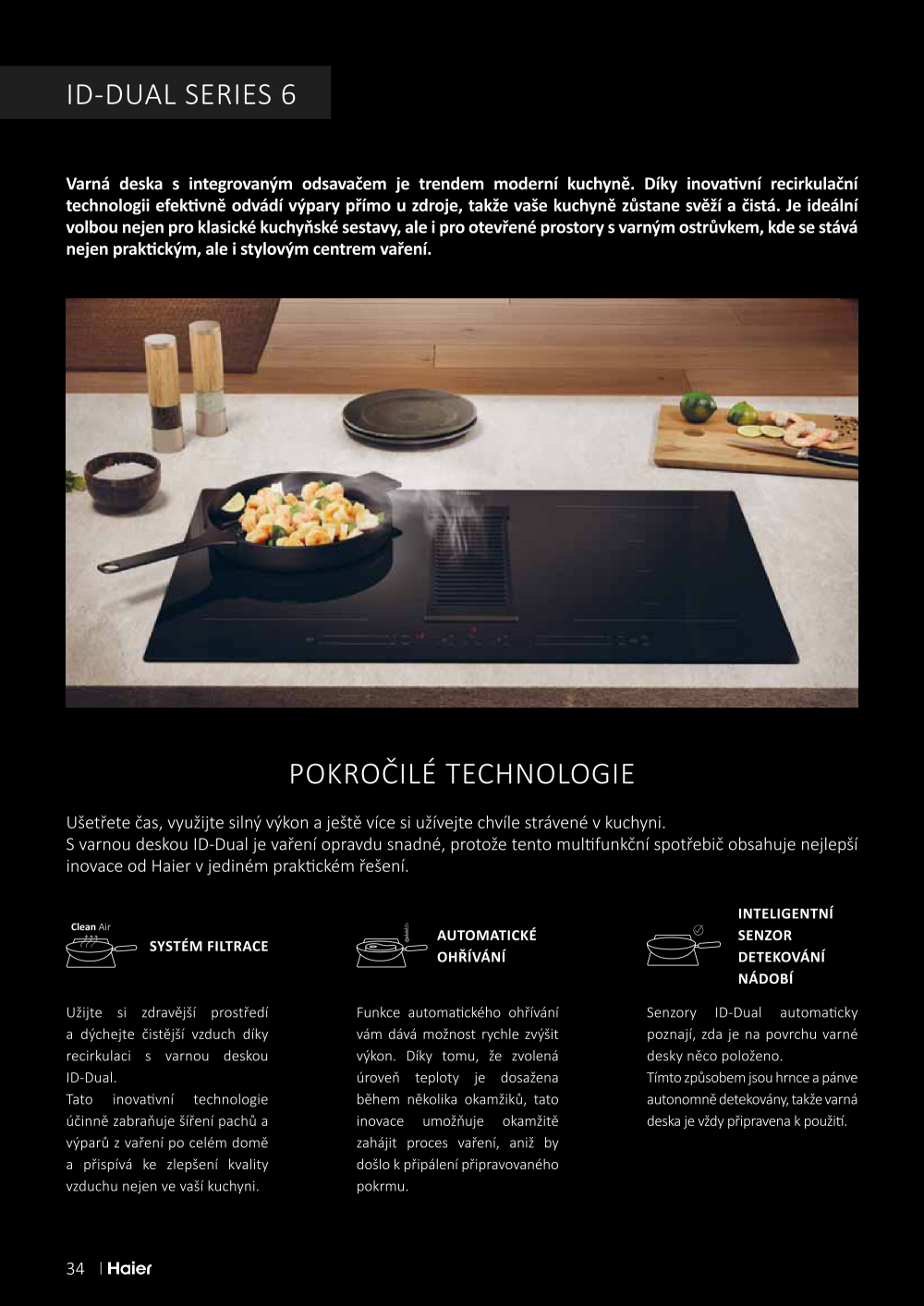 Leták ASKO nábytek leták - Spotřebiče Haier - strana 34