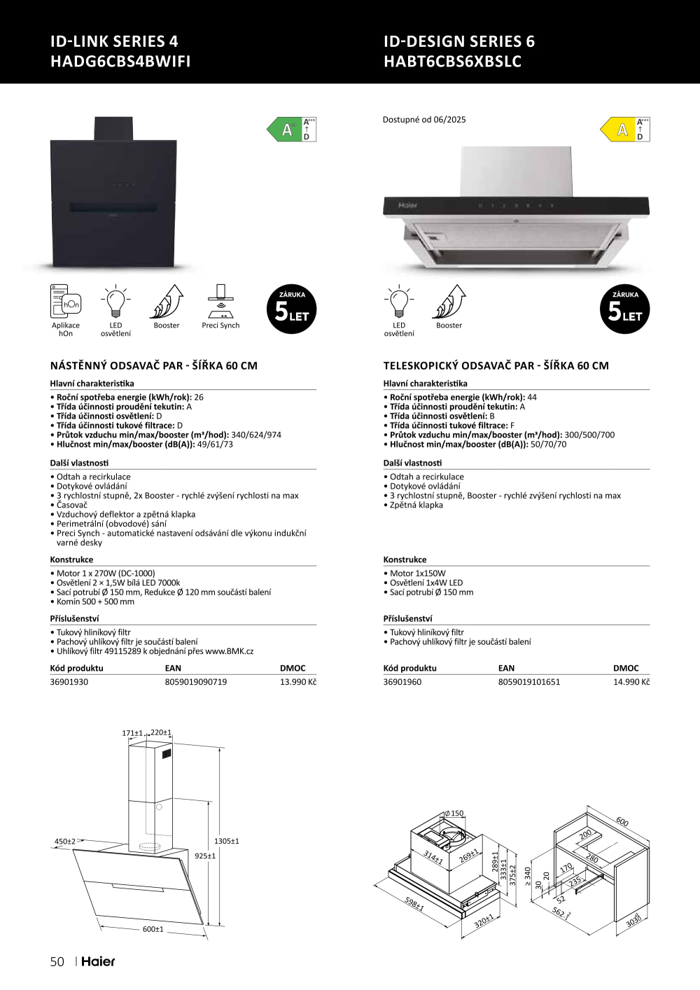 Leták ASKO nábytek leták - Spotřebiče Haier - strana 50