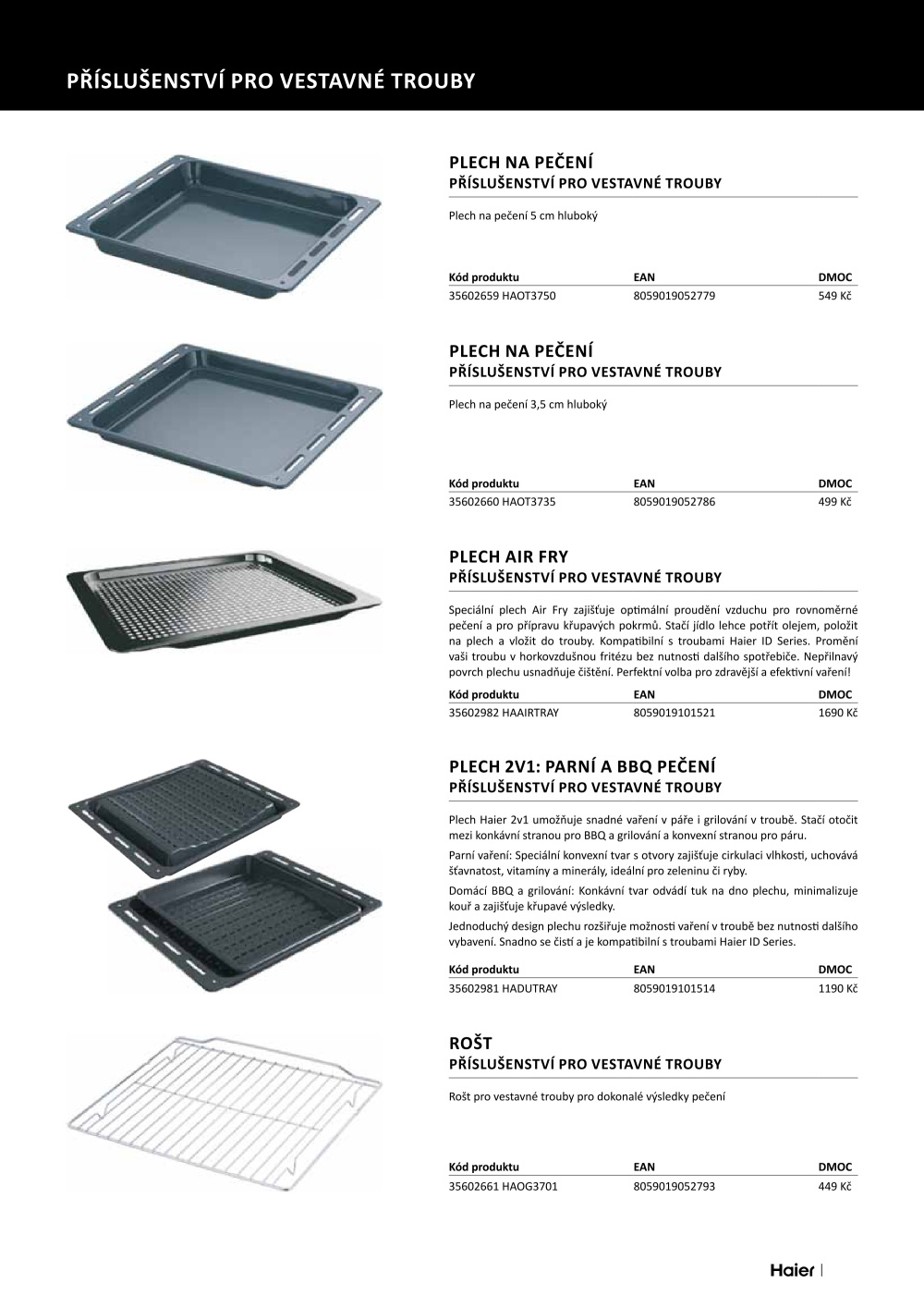 Leták ASKO nábytek leták - Spotřebiče Haier - strana 83