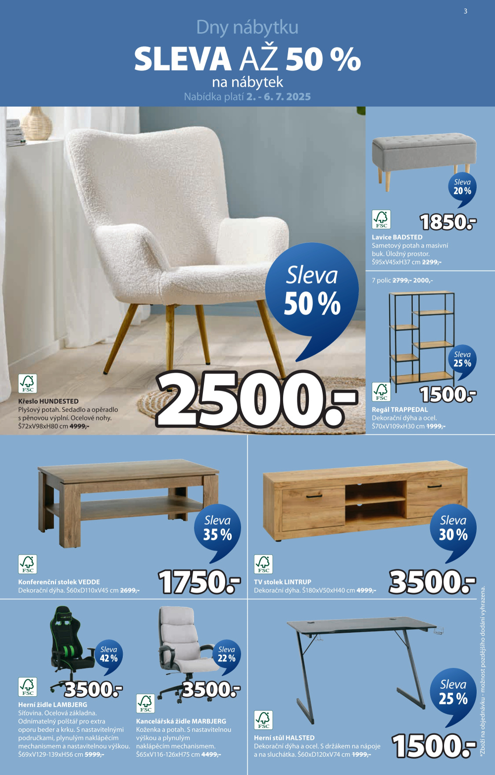 Leták Jysk leták - Vyrovnáme nejlepší cenu, výprodej až -65 % - strana 4