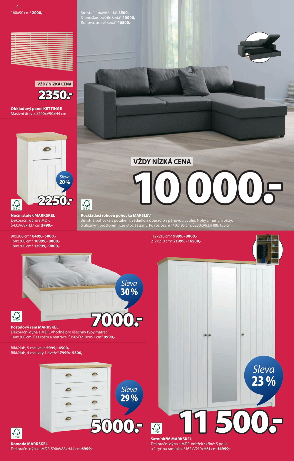 Leták Jysk leták - Vyrovnáme nejlepší cenu, výprodej až -65 % - strana 5