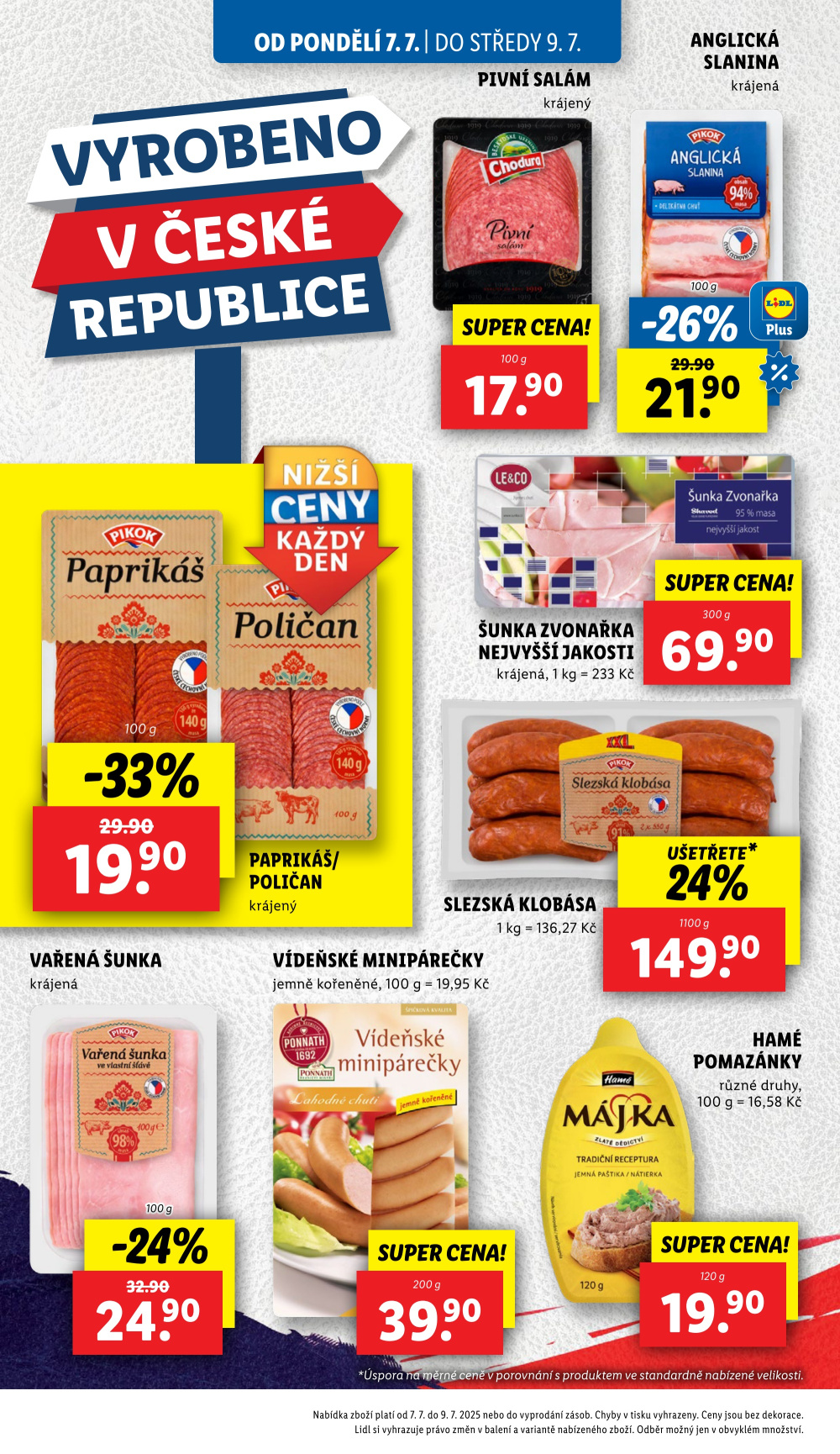 Leták Lidl leták od pondělí - Vyrobeno v České republice - strana 12