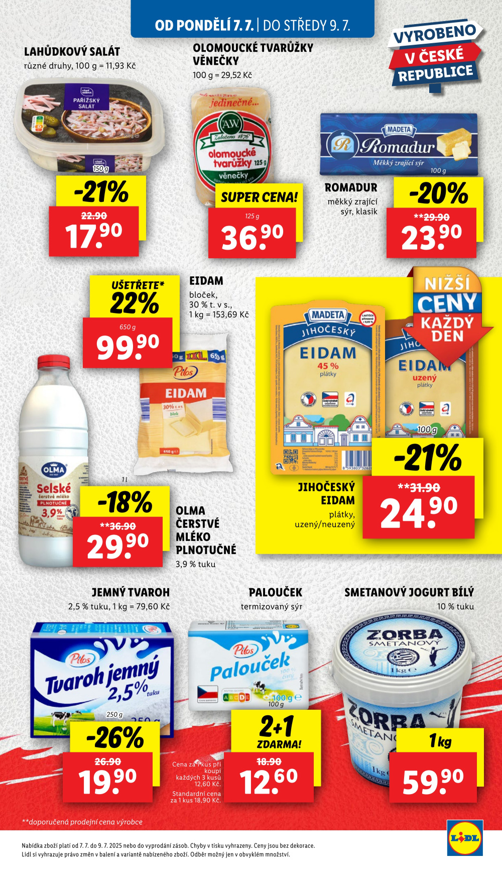 Leták Lidl leták od pondělí - Vyrobeno v České republice - strana 13