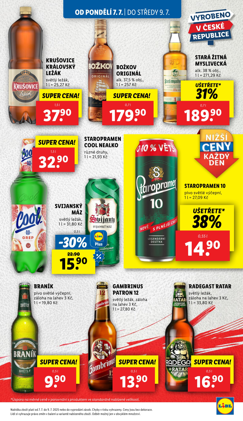 Leták Lidl leták od pondělí - Vyrobeno v České republice - strana 17