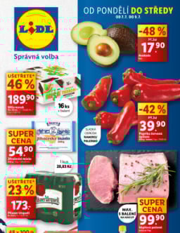 Lidl leták od pondělí - Vyrobeno v České republice