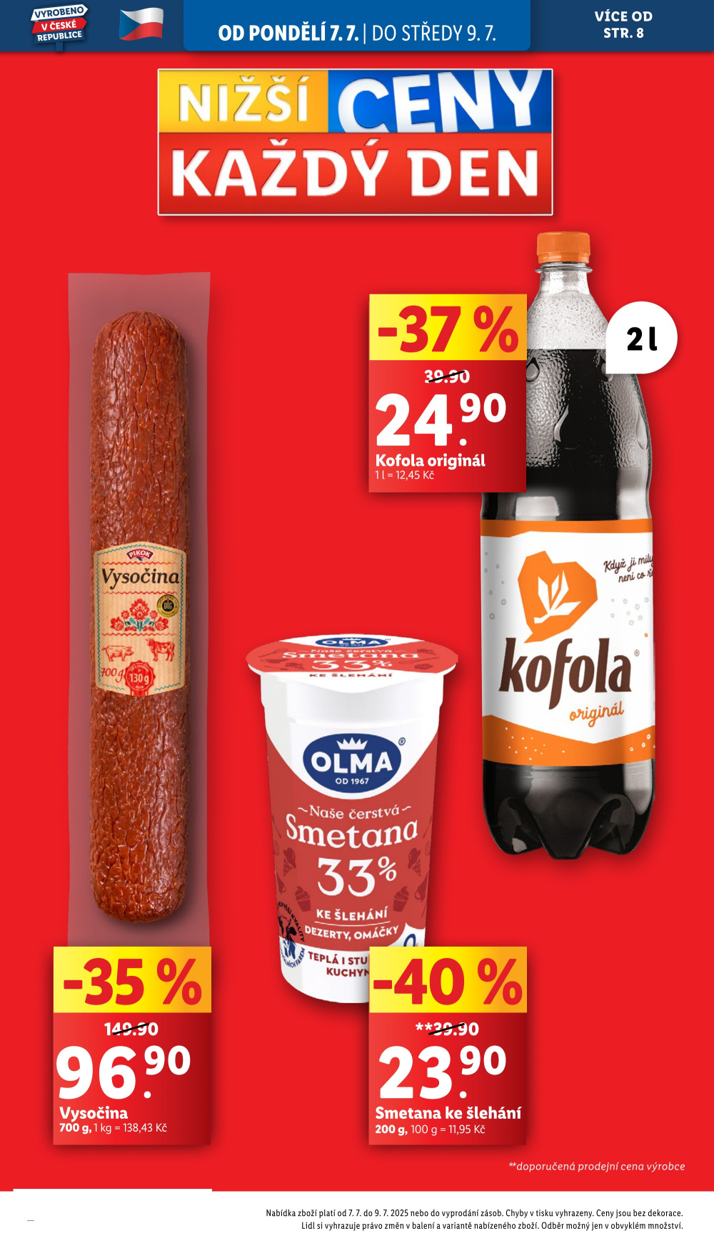 Leták Lidl leták od pondělí - Vyrobeno v České republice - strana 2