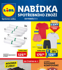 Akční leták Lidl  - Nabídka spotřebního zboží