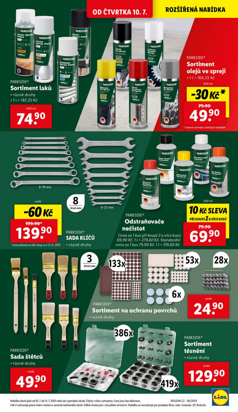 Leták Lidl leták - Nabídka spotřebního zboží - strana 23