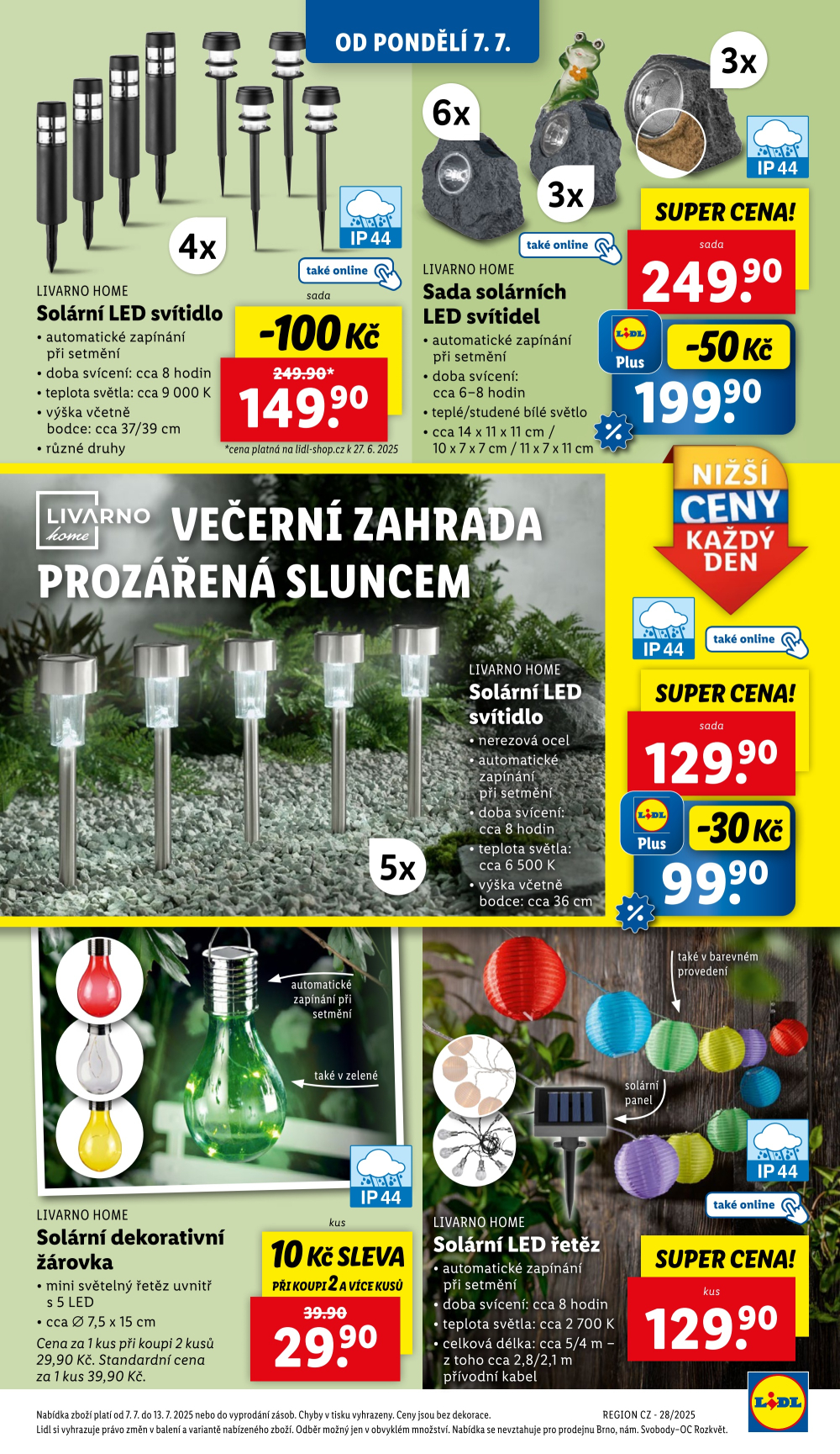Leták Lidl leták - Nabídka spotřebního zboží - strana 7