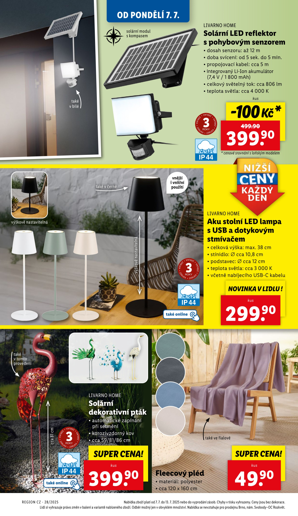 Leták Lidl leták - Nabídka spotřebního zboží - strana 8