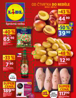 Lidl leták od čtvrtka