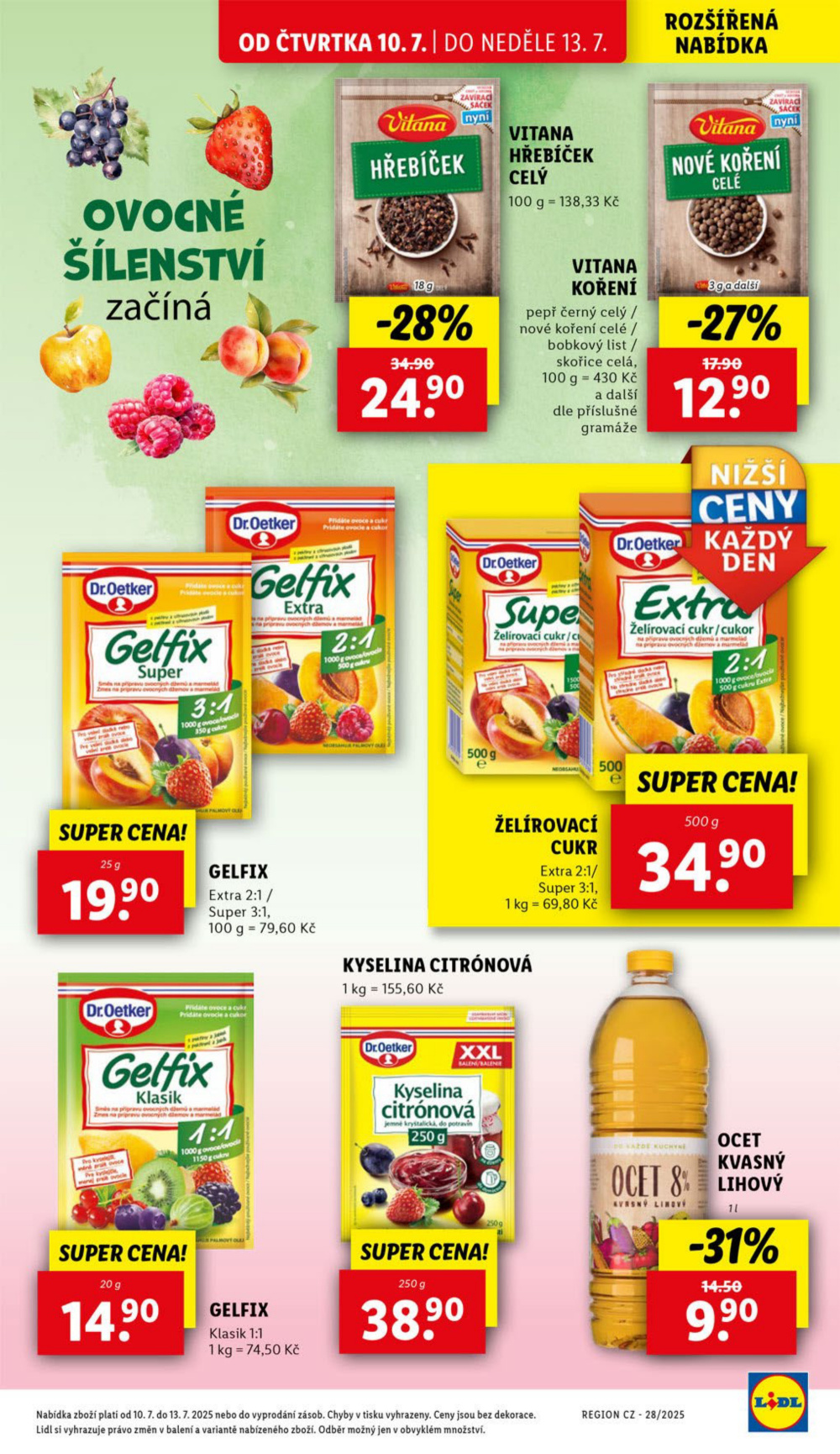 Leták Lidl leták od čtvrtka - strana 33