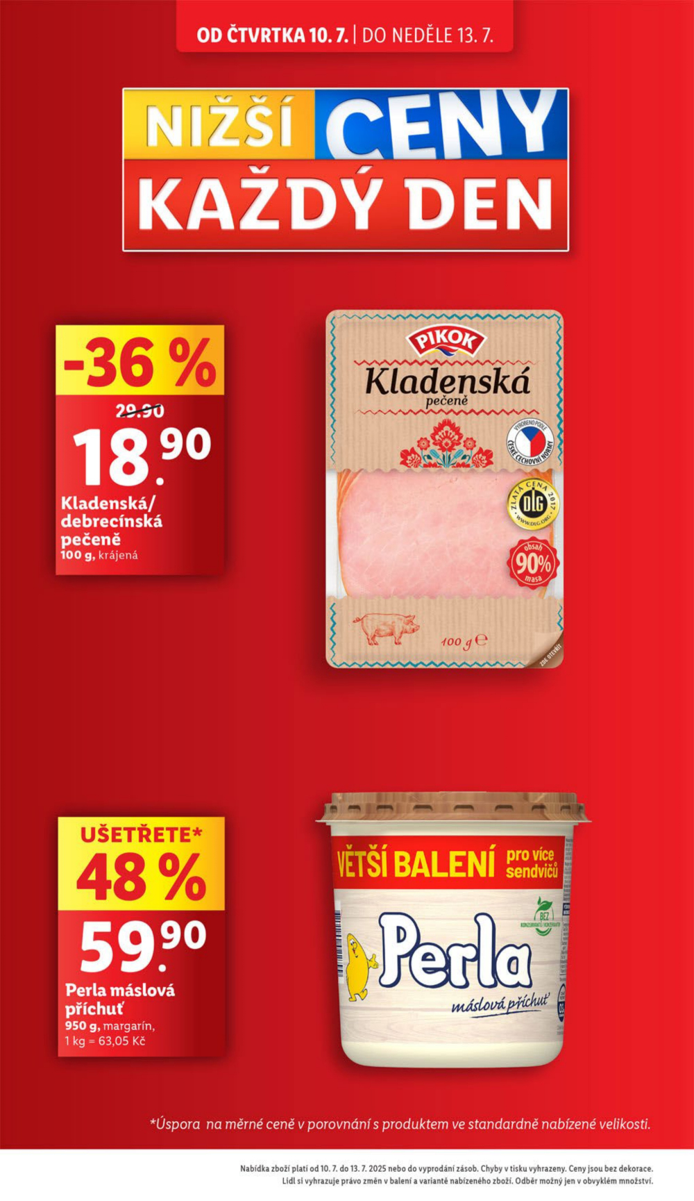Leták Lidl leták od čtvrtka - strana 4