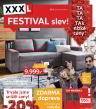 Akční leták XXXLutz  - Festival slev