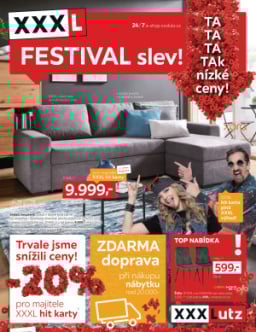 XXXLutz leták - Festival slev