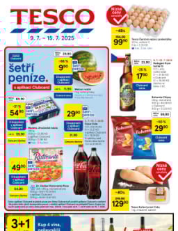 Tesco hypermarket leták
