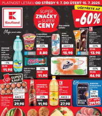 Akční leták Kaufland  Praha 4 - Modřany