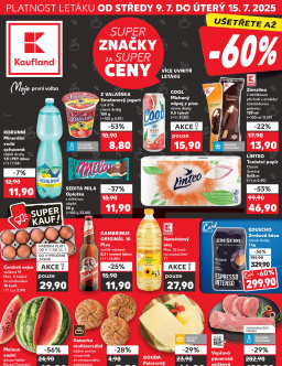 Kaufland leták Praha 8 - Libeň