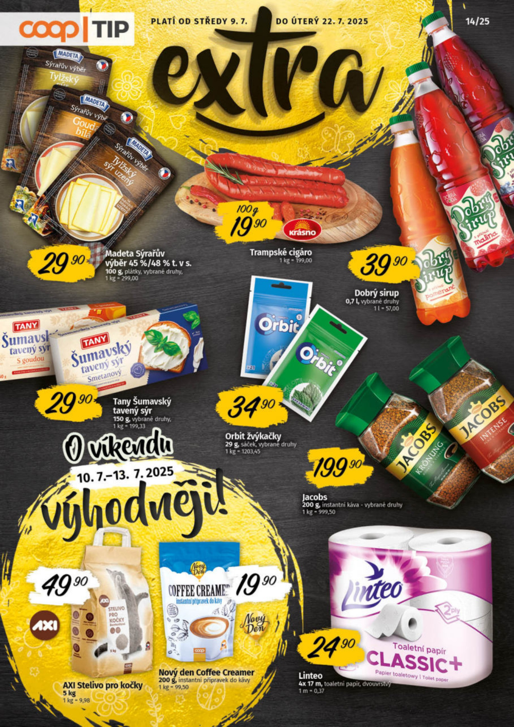 Leták COOP leták - TIP Extra - strana 1