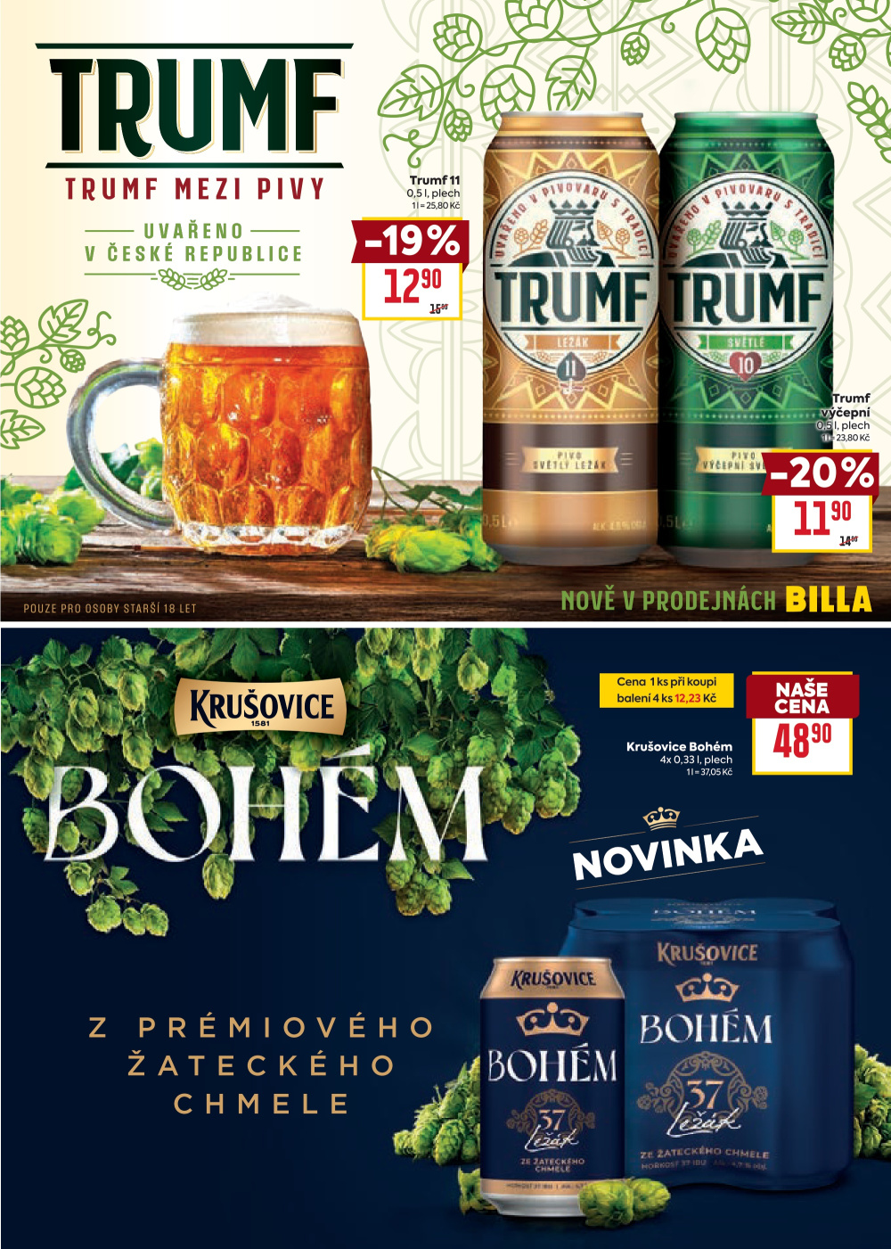 Leták BILLA leták - Pivní osvěžení pro vaše léto - strana 3