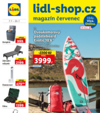 Akční leták Lidl - shop.cz  - magazín