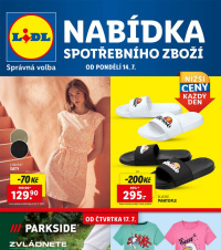 Akční leták Lidl  - Nabídka spotřebního zboží