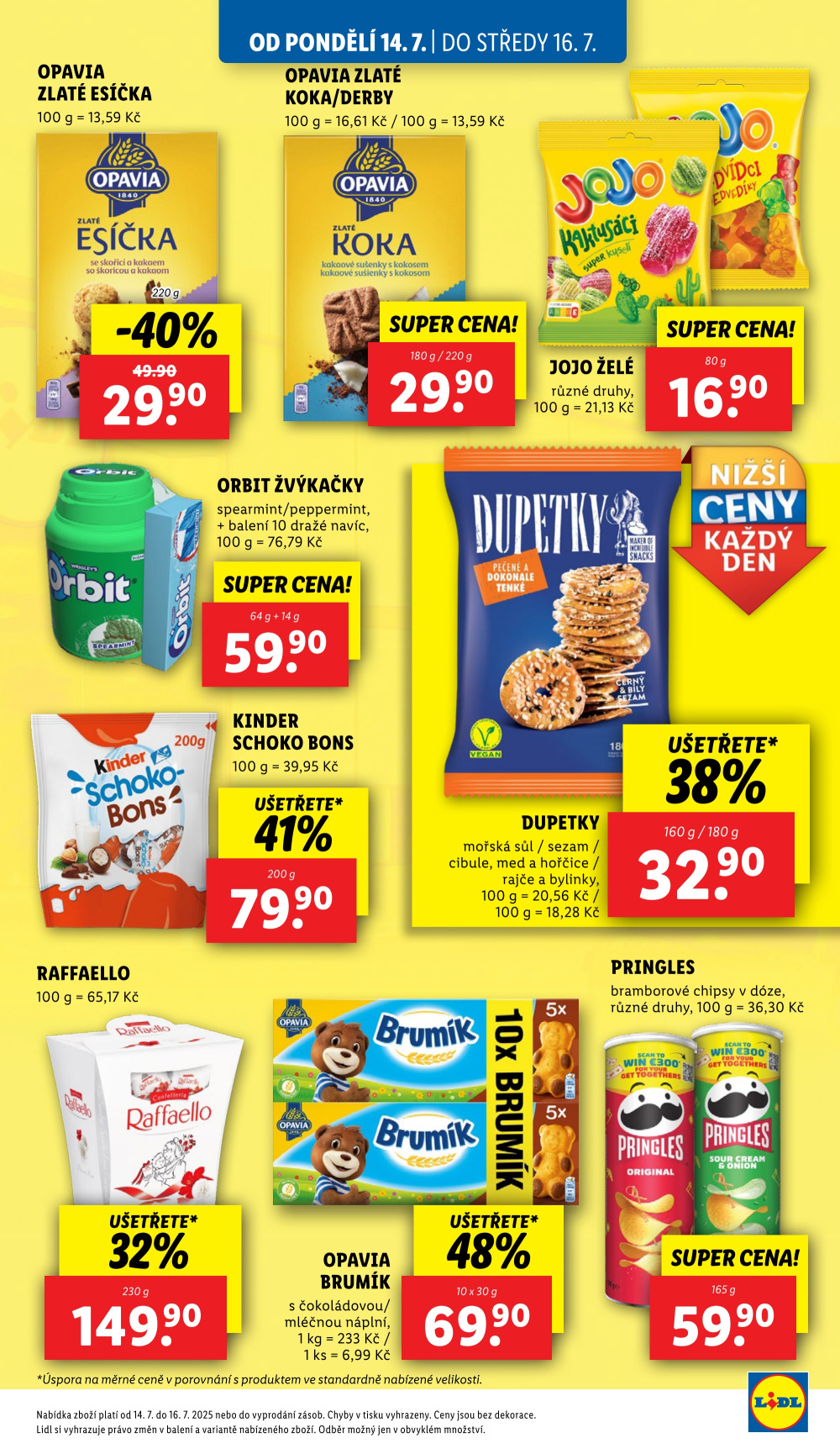 Leták Lidl leták od pondělí - Značkové slevy - strana 17
