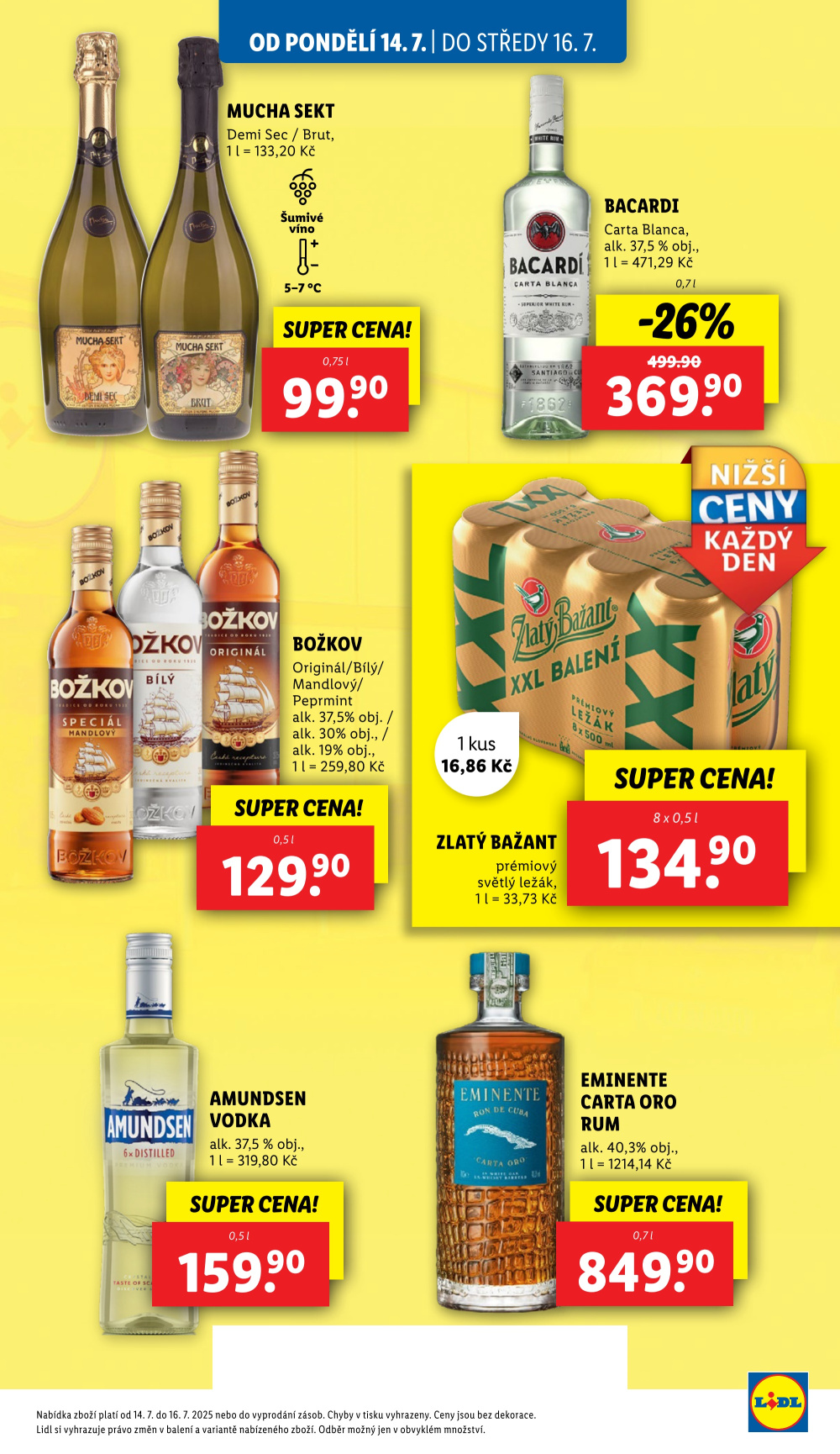 Leták Lidl leták od pondělí - Značkové slevy - strana 19