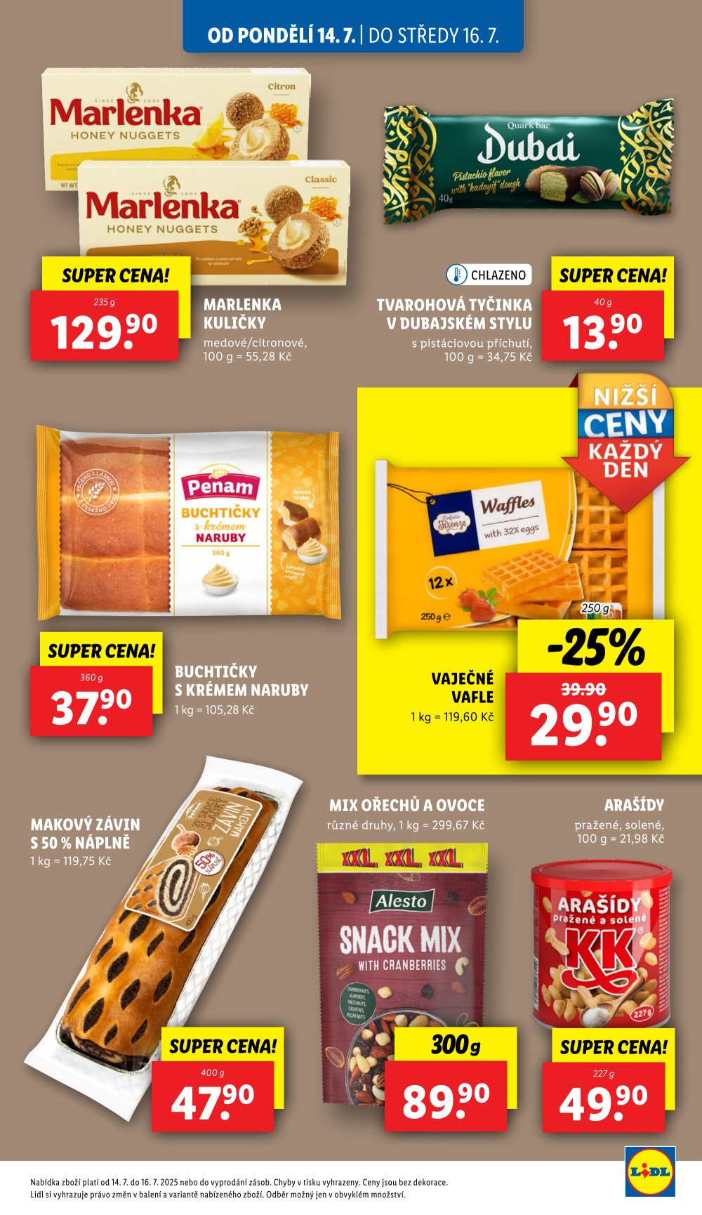 Leták Lidl leták od pondělí - Značkové slevy - strana 27