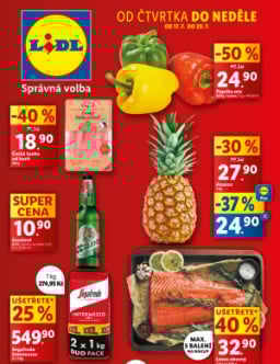 Lidl leták od čtvrtka