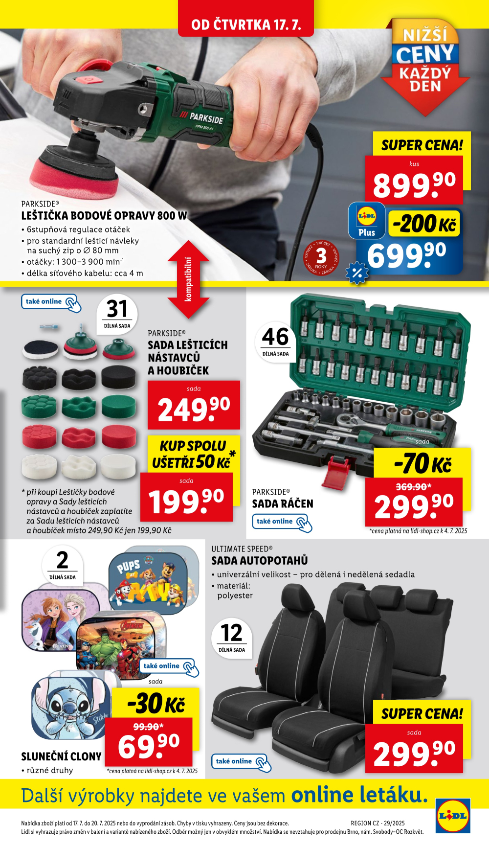 Leták Lidl leták od čtvrtka - strana 29