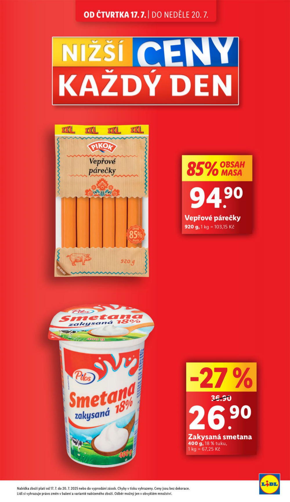 Leták Lidl leták od čtvrtka - strana 5