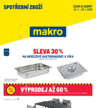 Akční leták Makro  - Spotřební zboží