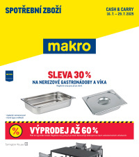 Akční leták Makro  - Spotřební zboží