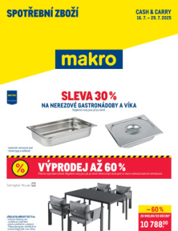 Makro leták - Spotřební zboží