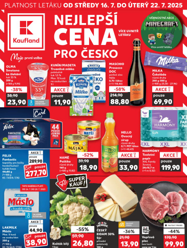 Kaufland leták Praha 6 - Podbaba