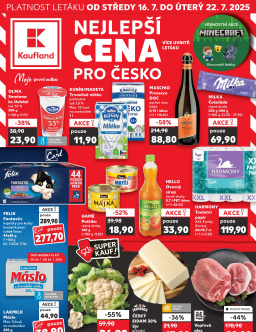Kaufland leták Praha 4 - Michle
