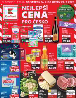 Kaufland leták Praha 8 - Libeň