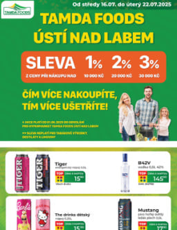 TAMDA FOODS leták