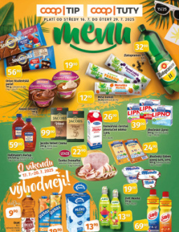 COOP leták - TIP a TUTY Menu