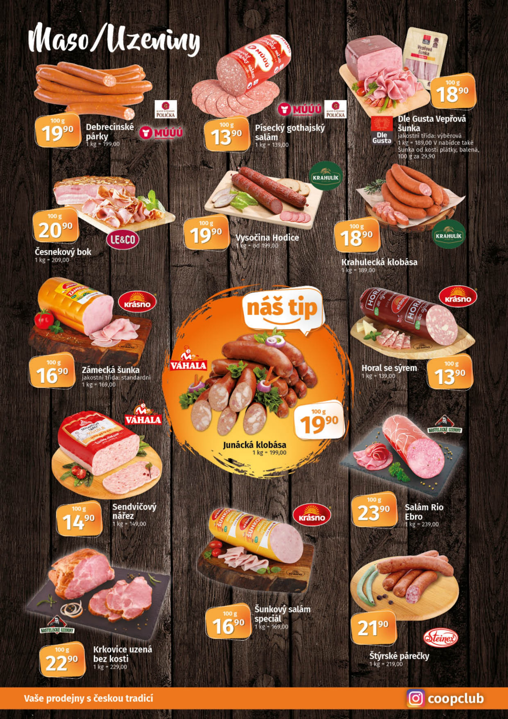Leták COOP leták - TIP a TUTY Menu - strana 2