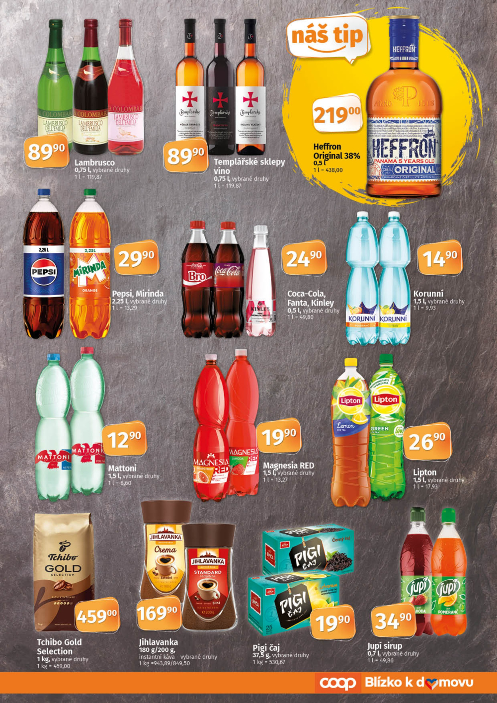 Leták COOP leták - TIP a TUTY Menu - strana 7