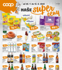 Akční leták COOP  - Super ceny
