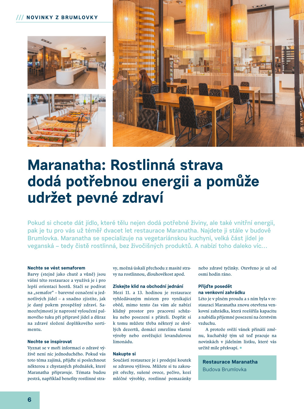 Leták eBrumlovka magazín - Léto - strana 6