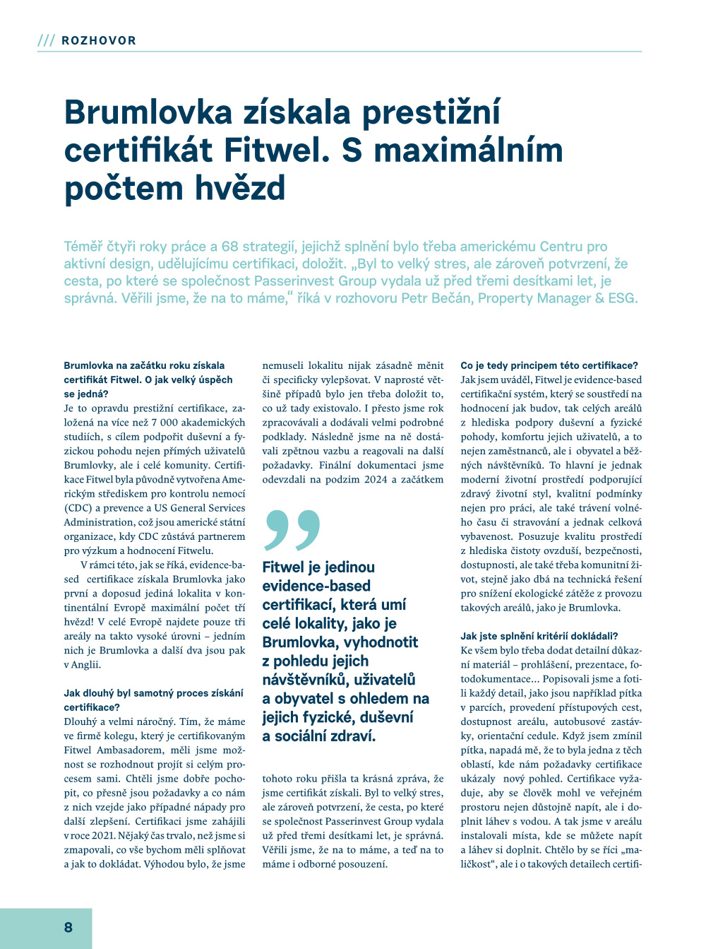 Leták eBrumlovka magazín - Léto - strana 8