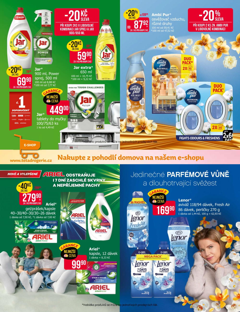 Leták Teta drogerie - Tisíce akčních produktů a garancí cen - strana 17