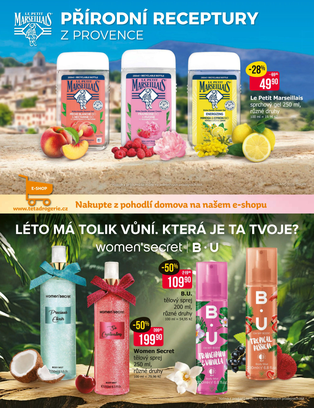 Leták Teta drogerie - Tisíce akčních produktů a garancí cen - strana 3
